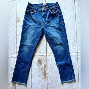 Curvy fit, size 4 loft blue jeans for women